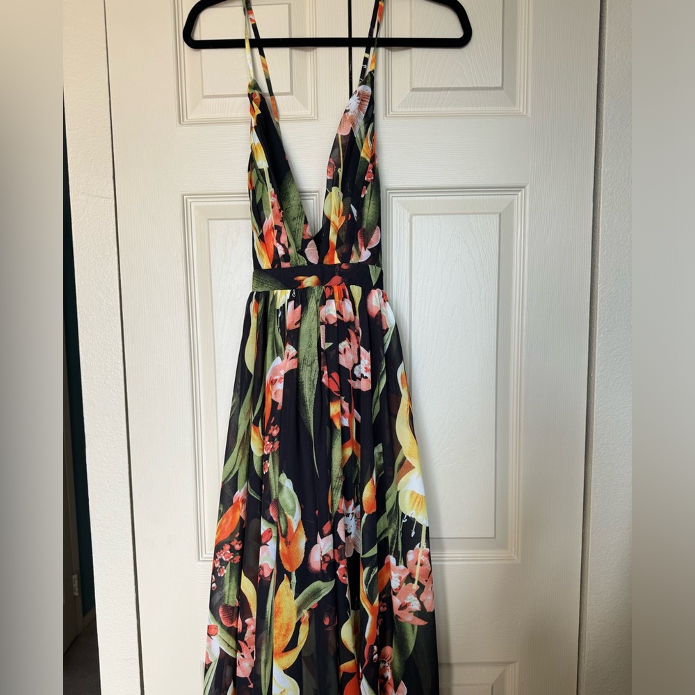 Floral maxi dress